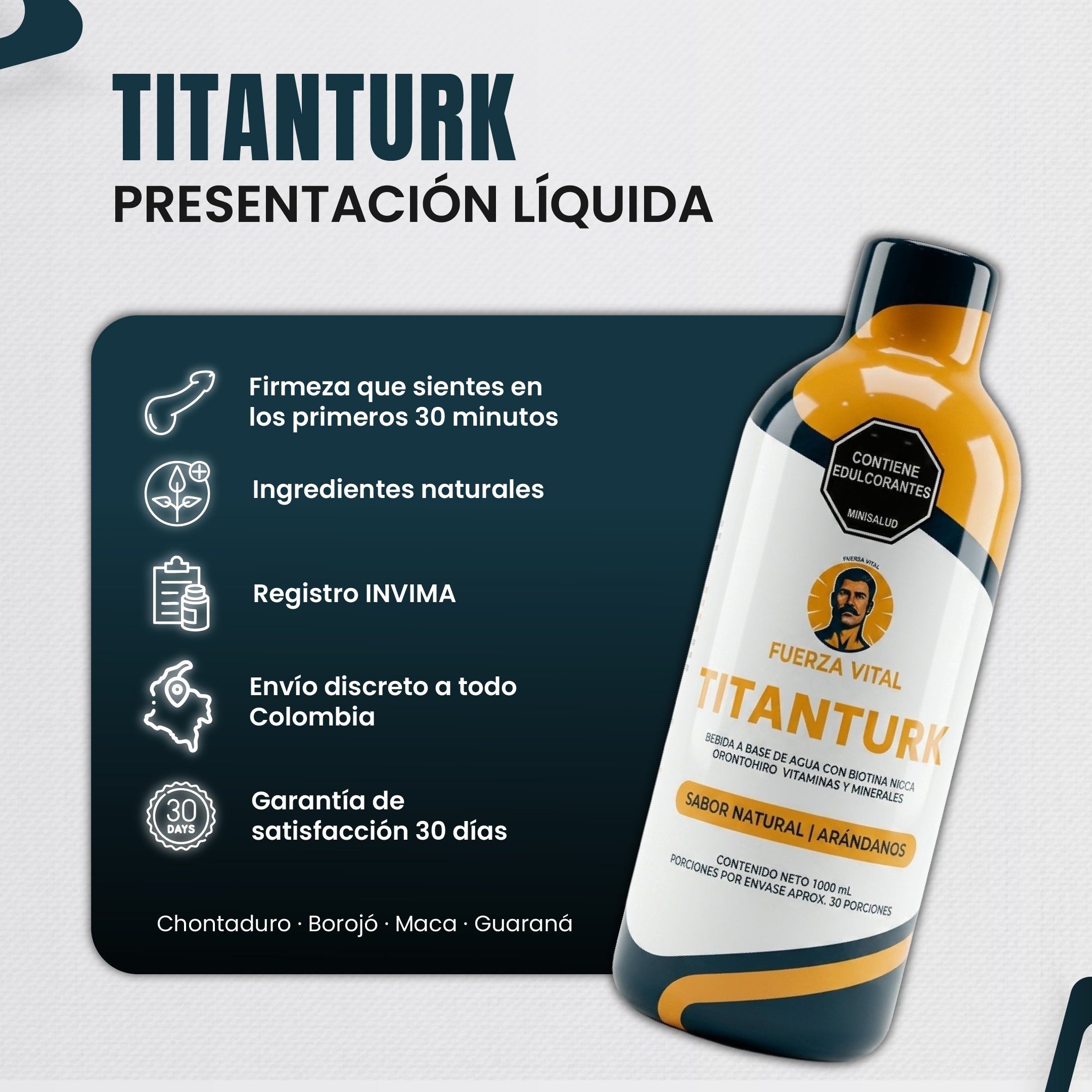 Titanturk Liquido - Activa tu energía en minutos.