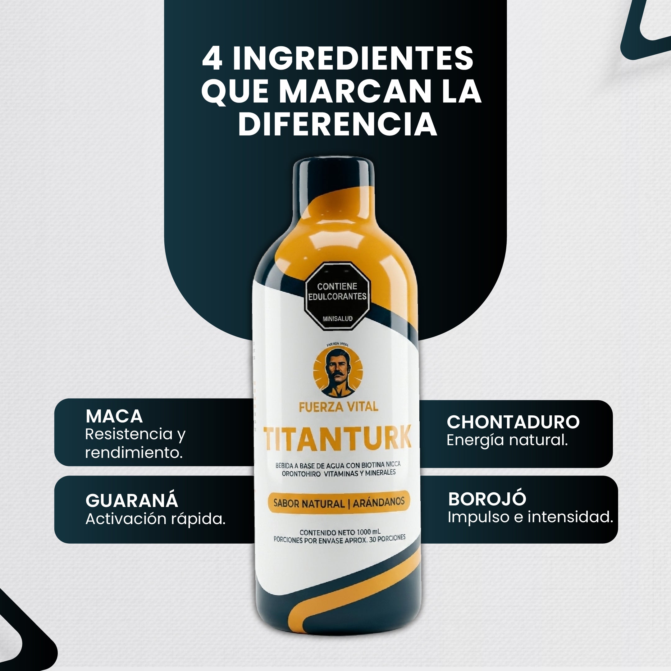 Titanturk Liquido - Activa tu energía en minutos.